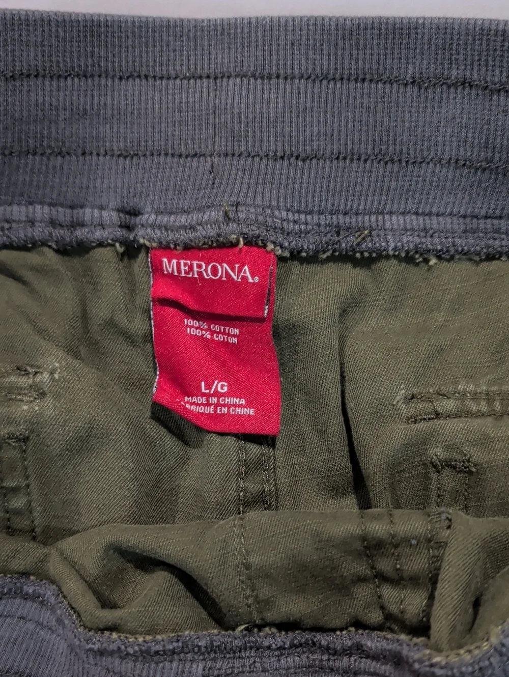 Merona flat lay